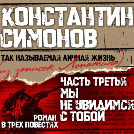 Ми не побачимось з тобою…